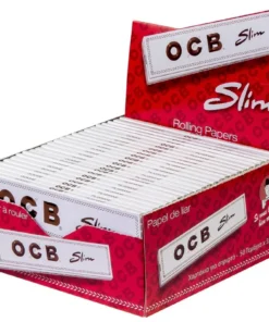 OCB Weiß Long Slim Papier (50 x 32 Stück)