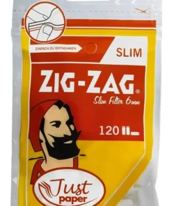 Zig-Zag Just Paper Filter Slim 6mm (10 x 120 Stück)
