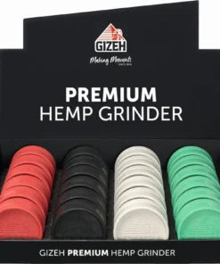 Gizeh Tabakmühle Grinder Mix 55mm 2 layer (24 x 1 Stück)