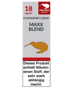 Red Kiwi Flavourart Liquid Maxx Blend 18mg Nikotin/ml (10 ml)