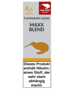 Red Kiwi Flavourart Liquid Maxx Blend 4,5mg Nikotin/ml (10 ml)