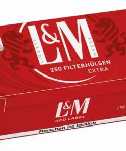 L&M Red Label Extra Zigarettenhülsen (4 x 250 Stück)