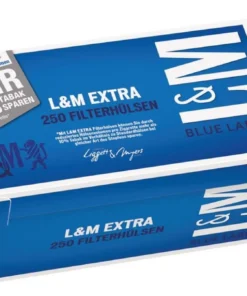 L&M Blue Label Extra Zigarettenhülsen (4 x 250 Stück)