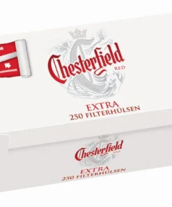 Chesterfield Red Extra Zigarettenhülsen (4 x 250 Stück)