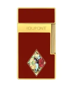 S.T. Dupont Feuerzeug Biggy Romeo y Julieta Rot Gelbgold (025050)