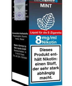 NikoLiquids Mint eLiquid 8mg Nikotin/ml (10 ml)