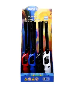 Stabfeuerzeug Atomic Mario Turbo nachfüllbar 25cm (1 Stück)