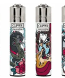 Feuerzeuge Clipper Kampf der Tiere (48 x 1 Stück)
