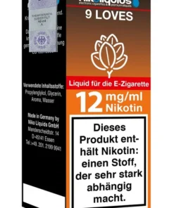 NikoLiquids 9 Loves 12mg Nikotin/ml (10 ml)
