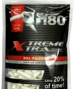 Xtreme Xtra Slim & Long XXL Filter 6mm (16 x 180 Stück)