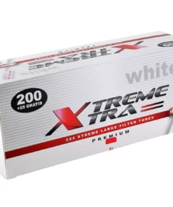Xtrem White Xtra Zigarettenhülsen (225 Stück)