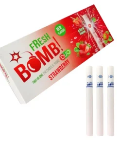 Fresh Bomb Duo Strawberry Mint Click Hülsen (100 Stück)