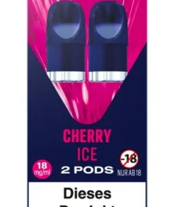 blu bar Pod Cherry Ice 18mg Nikotin/ml (2 Stück)