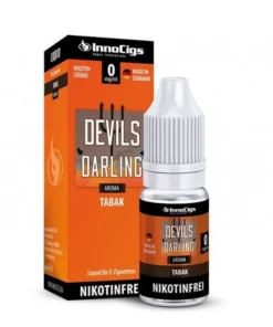 InnoCigs eLiquid Devils Darling Tabak Aroma 0mg Nikotin/ml (10 ml)