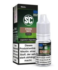 SC eLiquid Strong Taste Tabak 12mg Nikotin/ml (10 ml)