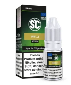 SC eLiquid Vanille 3mg Nikotin/ml (10 ml)