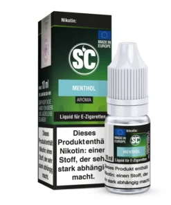 SC eLiquid Menthol 18mg Nikotin/ml (10 ml)