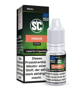 SC eLiquid Erdbeere 3mg Nikotin/ml (10 ml)