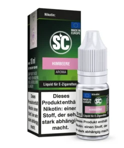 SC eLiquid Himbeere 18mg Nikotin/ml (10 ml)