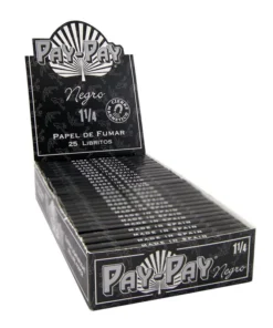 Pay-Pay Negro Magnet 1 1/4 Ultrathin Papier (25 x 50 Stück)