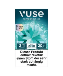 Vuse Pod Peppermint Ice 20mg Nikotin 2ml (2 Stück)