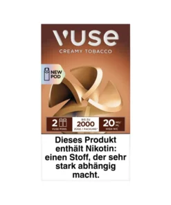 Vuse Pod Creamy Tobacco 20mg Nikotin 2ml (2 Stück)