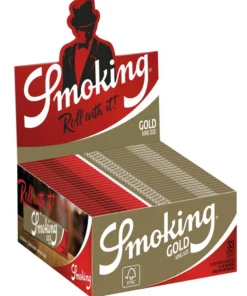 Smoking King Size Gold Papier (50 x 33 Stück)