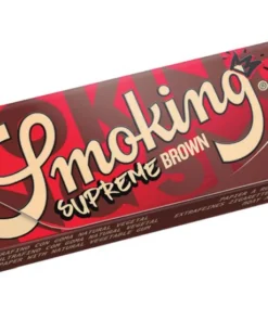 Smoking Supreme Brown King Size + Tips Zigarettenpapier (24 x 33 Stück)