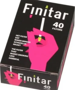 Finitar Zigarettenfilter 8mm (40 Stück)