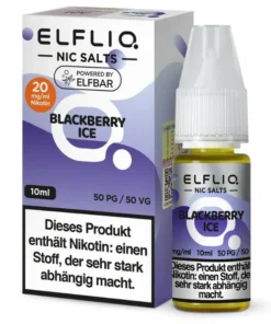 Elfliq Blackberry Ice Nikotinsalz Liquid 20mg/ml (10 ml)