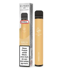 Elfbar 600 Einweg E-Zigarette Bubble Tea 20mg Nikotin/ml (1 Stück)