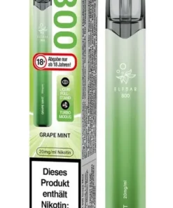 Elfbar 800 Einweg E-Zigarette Grape Mint 20mg Nikotin/ml (1 Stück)