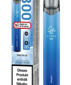 Elfbar 800 Einweg E-Zigarette Mad Blue 20mg Nikotin/ml (1 Stück)