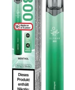 Elfbar 800 Einweg E-Zigarette Menthol 20mg Nikotin/ml (1 Stück)