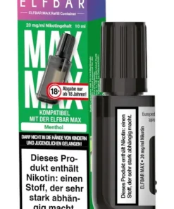 Elfbar Max Refill Container Menthol 20mg Nikotin 10ml (10 ml)