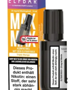 Elfbar Max Refill Container Triple Mango 20mg Nikotin 10ml (10 ml)