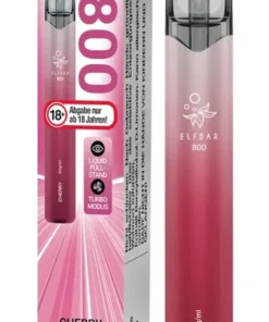 Elfbar 800 Einweg E-Zigarette Cherry 0mg Nikotin/ml (1 Stück)