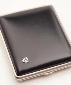Zigarettenetui Soft-Leder schwarz #2