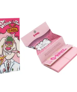 G-Rollz Dr. Whiskerz Lightly Dyed Pink KS Slim Papers + Tips (50 Stück)