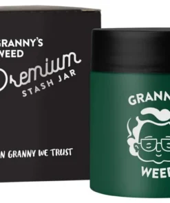 Granny’s Weed Premium Kräuterglas grün (1 Stück)