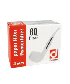 Denicotea Papierfilter 4 mm No. 144 (Schachtel á 60 Stück)