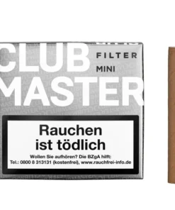 Clubmaster Zigarren 176 Mini Filter White (5×20 Stück)