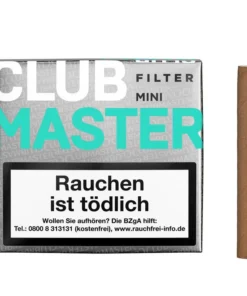 Clubmaster Zigarren 224 Filter Mini Iceland (5×20 Stück)