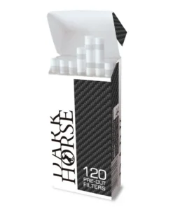 Dark Horse Carbon Pre-Cut Filters Extra Slim 5,7mm (20 x 120 Stück)