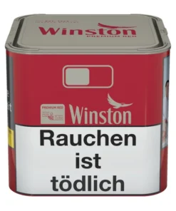 Winston Zigarettentabak Premium Red Tin-S (Dose á 58 gr.)