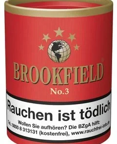 Brookfield No.3 Dose Pfeifentabak