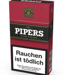 Pipers Zigarillos Little Cigars Cherry / Red (10×10 Stück)