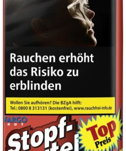 Fargo Zigarettentabak Stopf Beutel Rot (10×30 gr.)