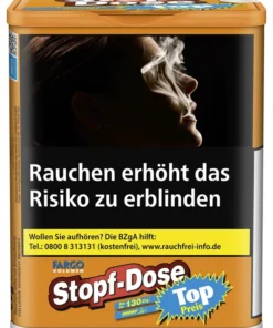 Fargo Volumentabak Volumen Stopf-Dose Rot (Dose á 60 gr.)