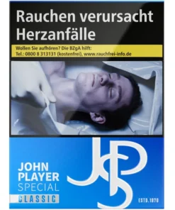 JPS Zigaretten Classic Blue €10,- (8x27er)